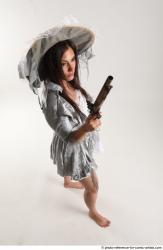 LUCI_AVIOL STANDING POSE WITH TWO GUNS 